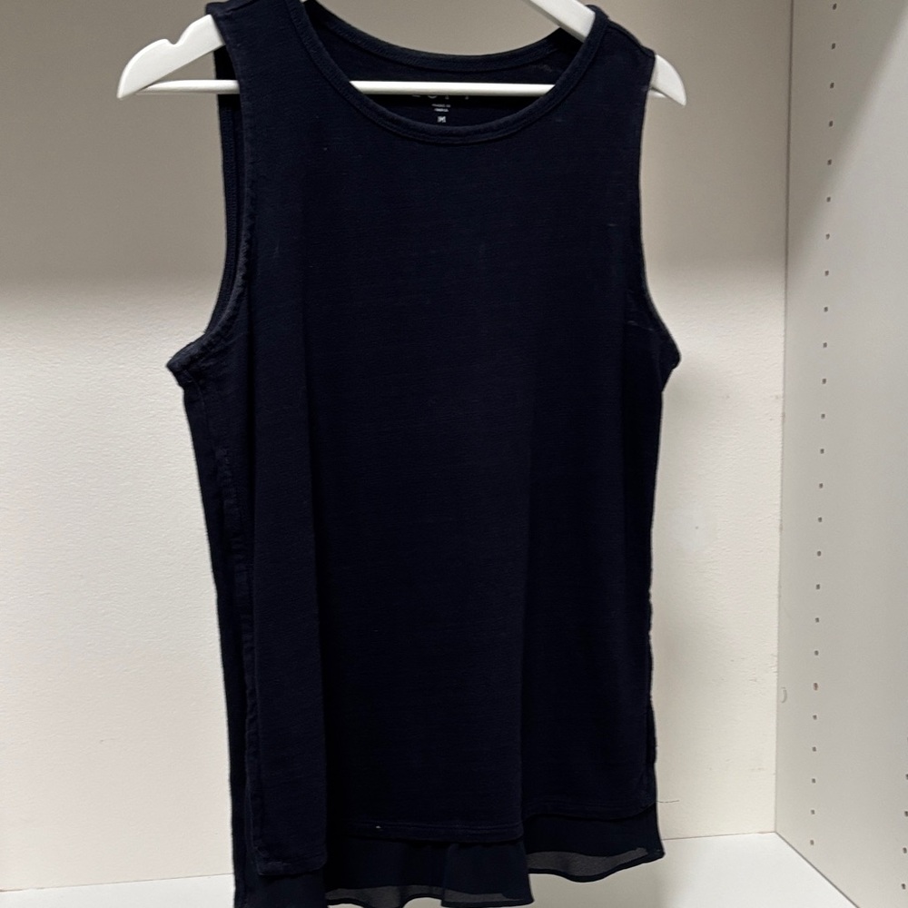 LOFT Classic navy Tank Top